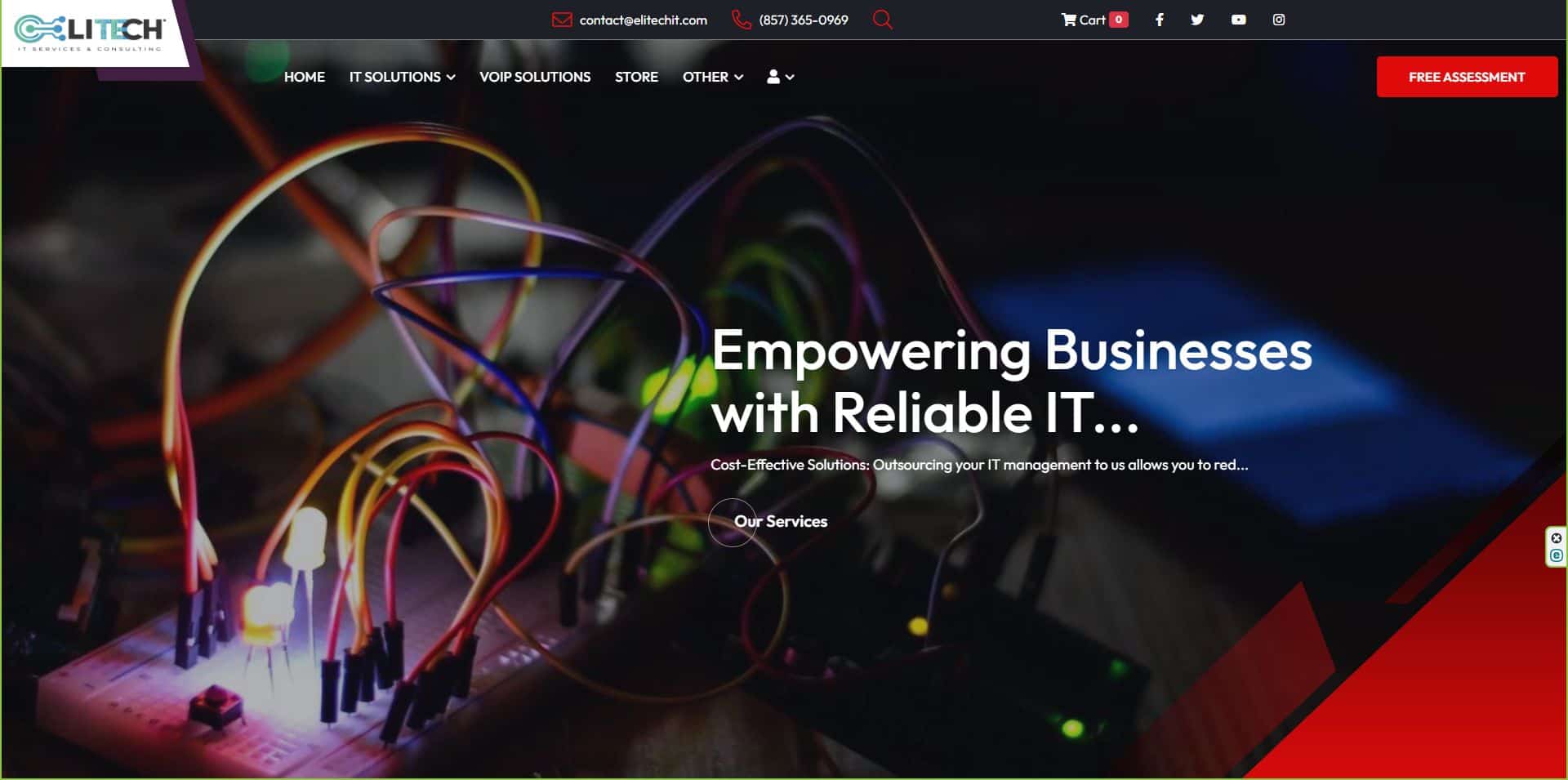Elitechit Corporate Website